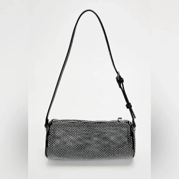 ZARA‎ SHIMMERY DUFFEL BAG - Picture 6 of 10